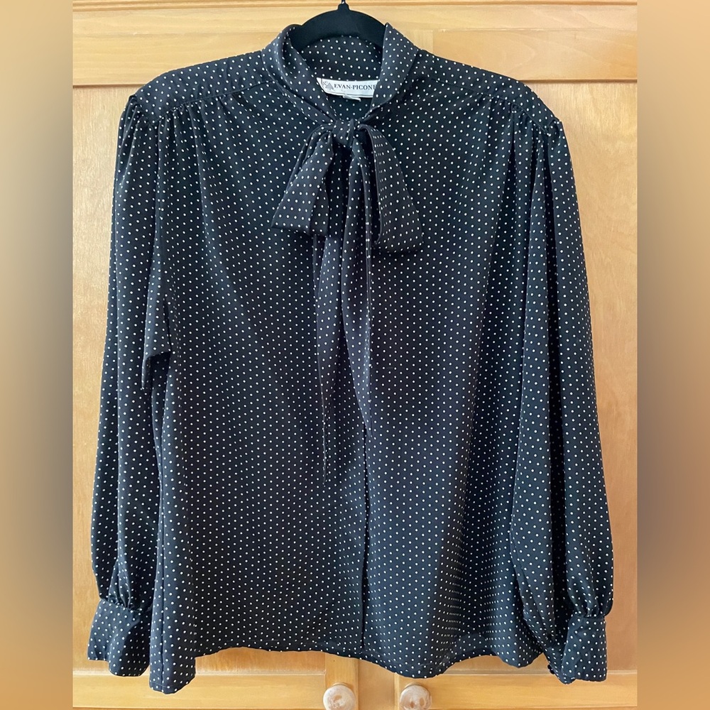 Vintage Bow Blouse